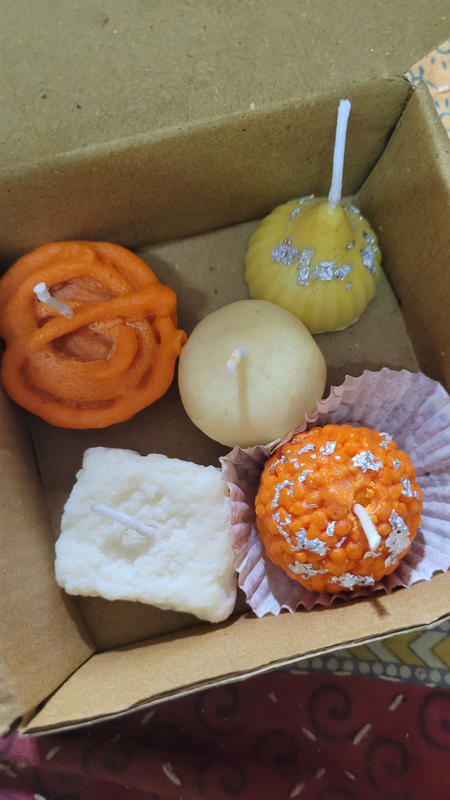 Mithai Candles Set Of 5
