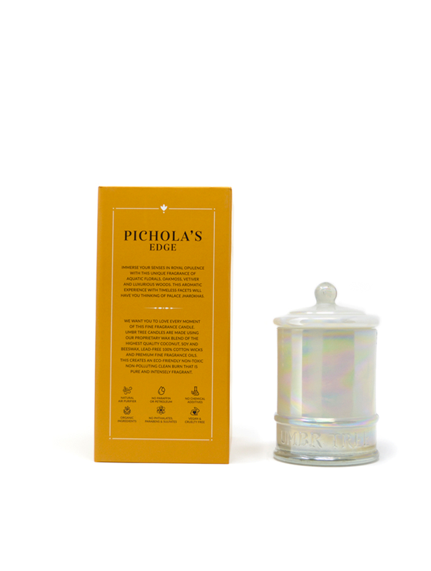 Picholas Edge Fine Fragrance Candle, Natural Air Purifier, Toxin Free,  255g, 50hrs