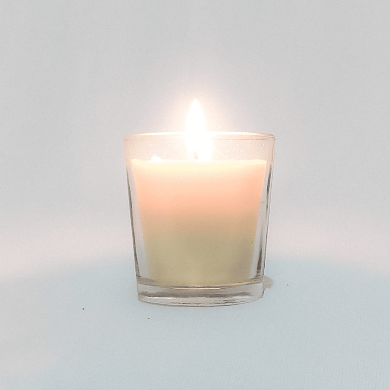 Soothing Lavender Soy Wax Glass Jar Candle